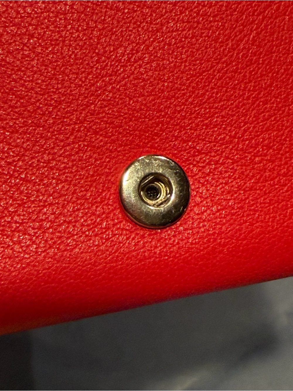 Authentic Balenciaga Red Leather Envelope Papier Wallet with Original Dusty Incl - Picture 10 of 11